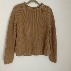 Quince Women's Crew Neck Sweater - Brown